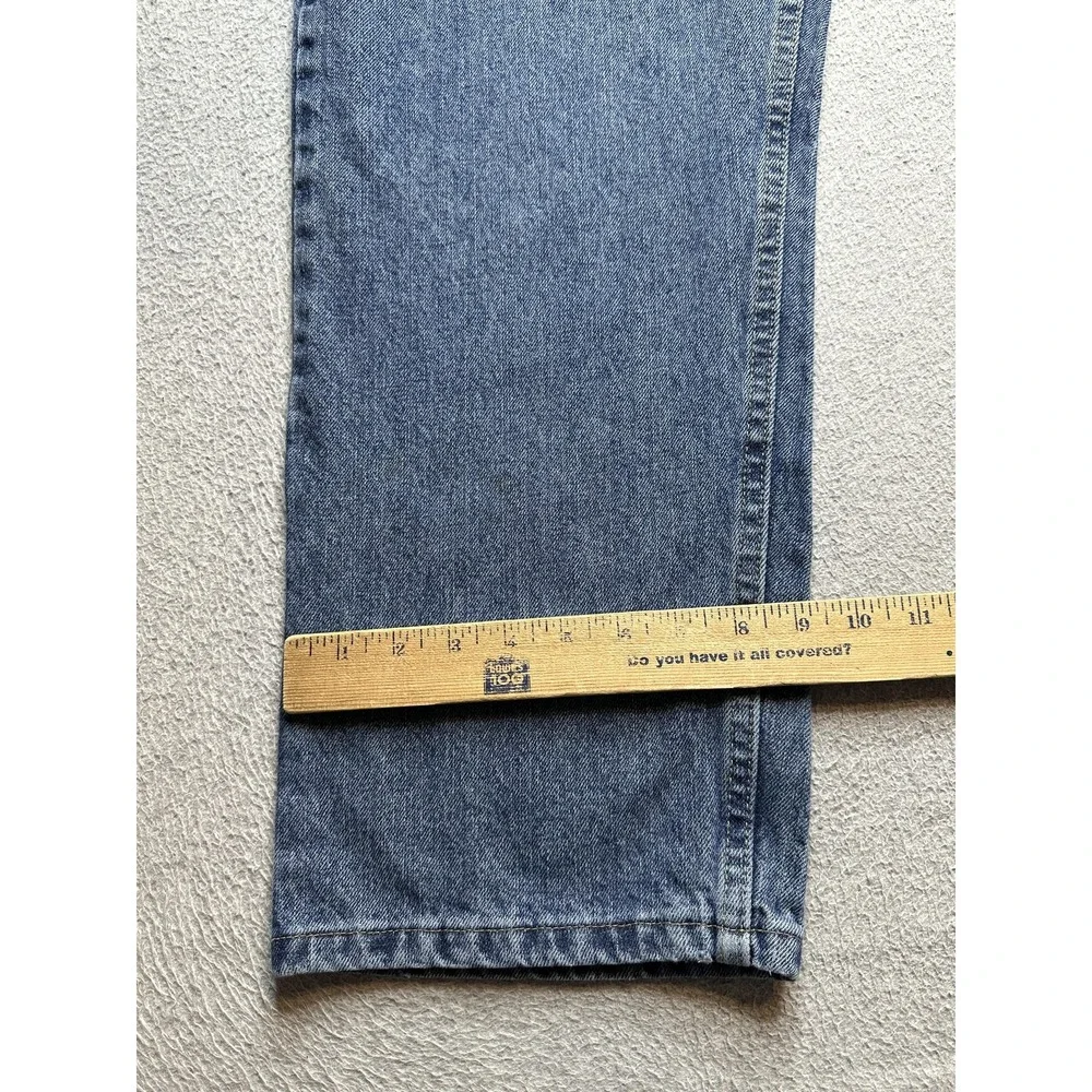 Wrangler Jeans Mens 36x30 (36x28) Blue Relaxed Fit Hero Authentic Denim Classic‎